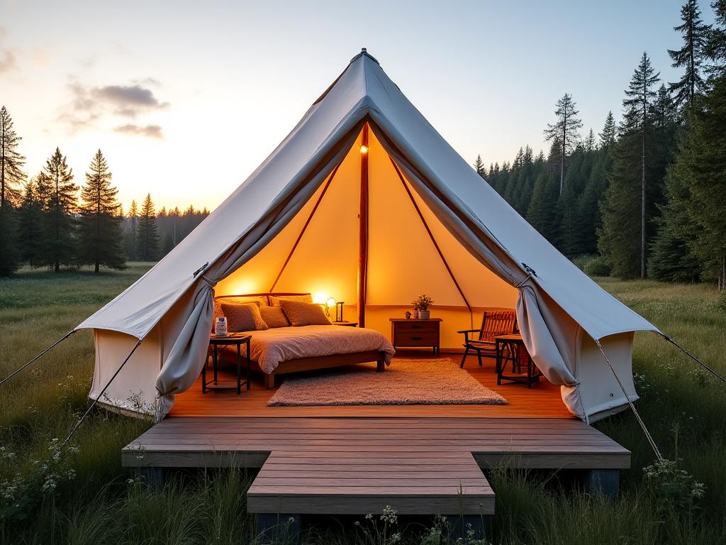 Glamping Eesti ja luksuslik matkamine